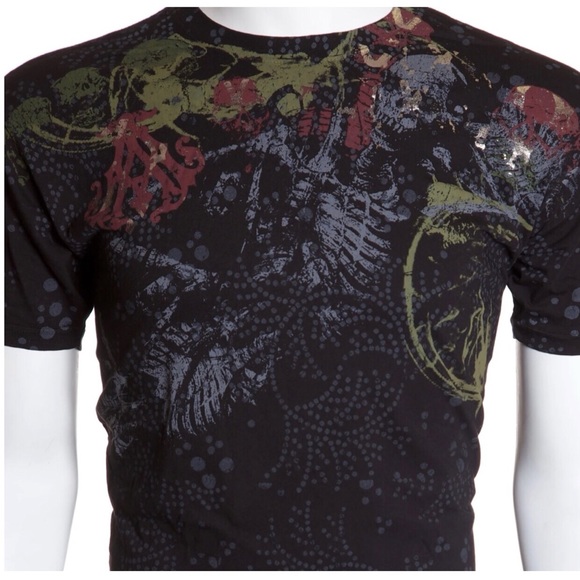 Archaic Affliction Men's T-Shirt BAG OF BONES - Picture 5 of 8